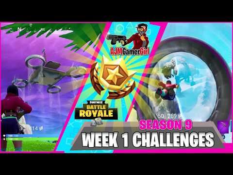 FORTNITE SEASON 9 WEEK 1 CHALLENGES GUIDE