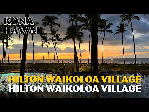 Hilton Waikoloa Village em Kona é possivelmente o melhor hotel resort de todo o Havaí!