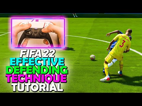 FIFA 22 EFFECTIVE DEFENDING TRICK | CONTESTING THE BALL IN FIFA 22 - FIFA 22 DEFENDING TUTORIAL