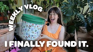 VLOG | girls trip recap, THE PERFECT PLANT BUCKET, & summer clothes!