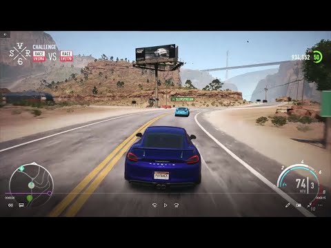 Defeating a Roaming racer of SILVER 6 League on  PORSCHE GT4 ┃NFS Payback