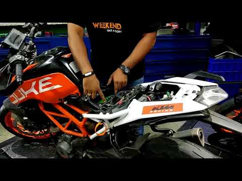 How to install BMC Air Filter | KTM 250 & 390 | 2017 Model | DIY