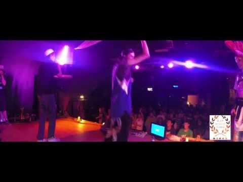 Batalla de gallos. Negro F. Vs Mallon. Cuartos de final  2014 "Gallus Maximus" [GoProRaps] HERO3.