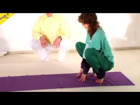 Krähe - Kakasana - Praktische Anleitung (Auszug aus einer Yoga Anfängerstunde)