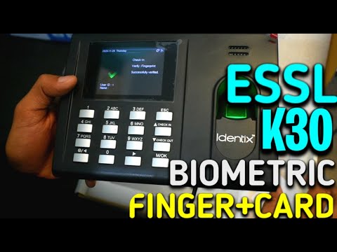 Biometric attendance k30
