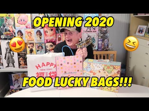 OPENING 2020 FOOD LUCKY BAGS!!!