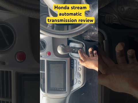 Thumbnail for Honda stream automatic transmission review #aliautoworkshop #carmaintenance #cartips by Honda Stream