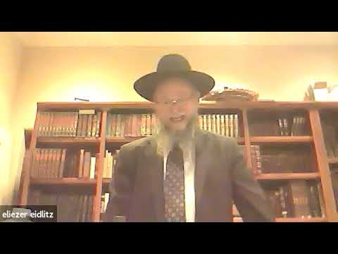 Rabbi Eidlitz on Zoom - Pesach Products 2021
