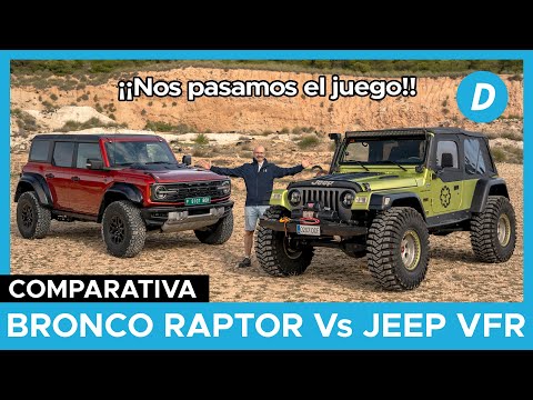 Comparativa 4×4 ¡al límite!: Ford Bronco Raptor vs Jeep Wrangler VFR | Prueba | Diariomotor [E3-3]