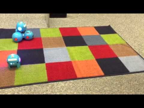 Class project: "Walk And Meet" with Dash and Dot robots at The Brighton School