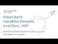 Videos Durch Interaktive Elemente Anreichern H5P