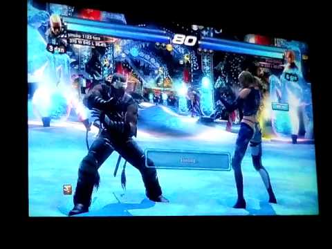 Nina/Paul vs Raven/Yoshimitsu TTT2 Jan/Wan