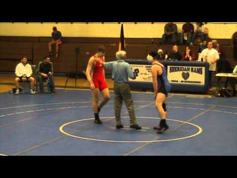 German National Team FS 85kg Corey Hudson (Bennett HS) vs Jonas Koerner