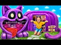 We Build a Tiny House for Catnap ! Poppy Playtime Chapter 3! Extreme Hide and Seek with Catnap!