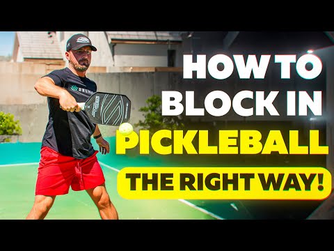 Pickleball BLOCKING 101: 3 Tips for the Perfect Defensive Shot (+ 3 Drills)