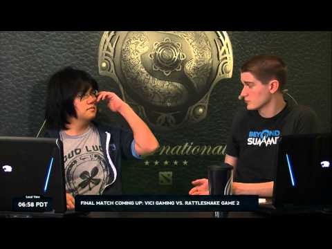 LIVE TI3 East Qualifier Playoffs - Rattlesnake vs Rising Stars THEN Vici Gaming vs Winner