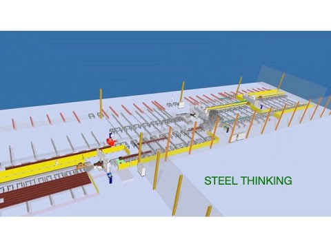 Intelligent Steel Fabrication fully automates all processes when processing structural steel