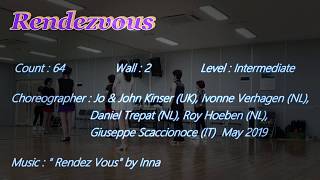 Rendezvous - line dance (demo &amp; teach)