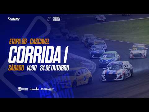 [AO VIVO] Corrida 01 - 6ª Etapa – Cascavel/PR | Marcas Brasil Racing 2026