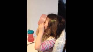 Drinking milk and Cheerios