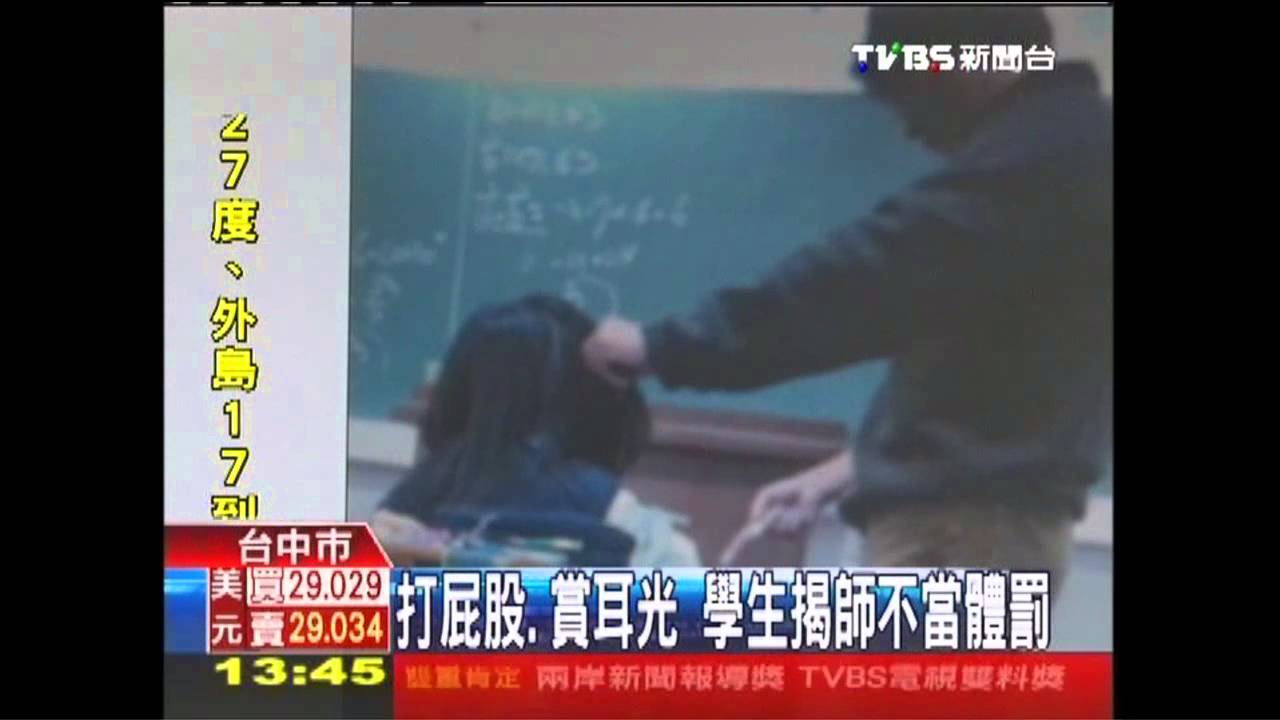 打屁股、賞耳光 學生揭師不當體罰