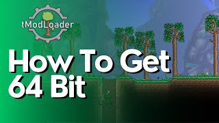 How To Get 64 Bit In tModLoader