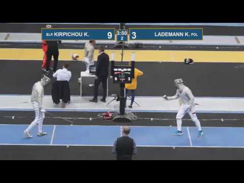 T16 LADEMANN K. - KIRPICHOU K. Black sea cup / men's individual (Blue piste)