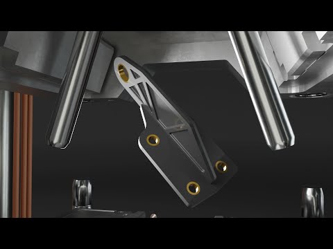 Helicopter Hinge Manufactured With 9T Labs AFT Technology!