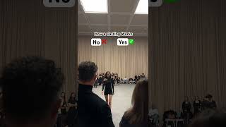 Yes or No: What Models Hear at Castings #modeling #catwalktour #casting