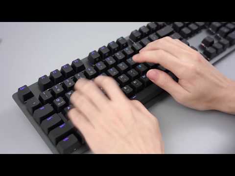 Logitech G512 GX Red Typing Test