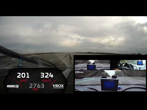 SSC Tuatara vs Bugatti Chiron Super Sport 300+ // 185 to 286 MPH // 296 to 460 KMH