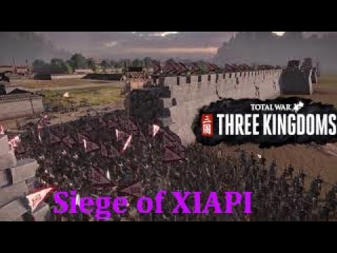 Total war: Three kingdoms: Historical battle: no commentary: Siege of XIAPI- legendary