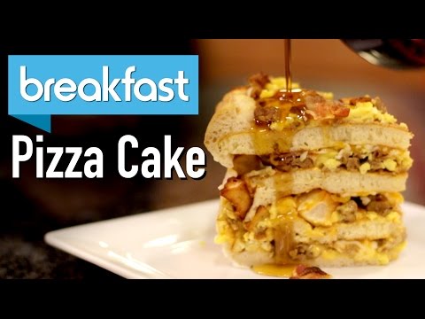 DIY GIANT BREAKFAST CAKE