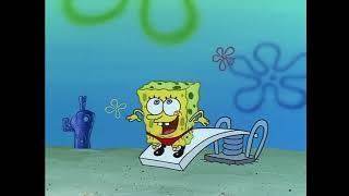 Squidward - (Screams as SpongeBob dives into his back cracking it back into place) Oh! I'm ruined!
