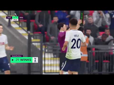 Spurs vs Southampton  EPL match day live 12/26/17 Fifa 18 full Gameplay