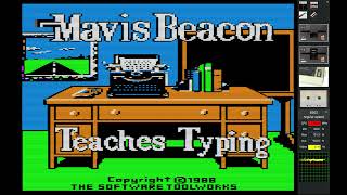 Mavis Beacon Teaches Typing for the Apple II: Playthrough Part 1