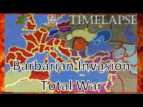 Barbarian Invasion: Rome TW TimeLapse (A.I. Only)