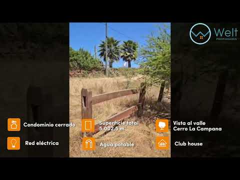 EN VENTA | Parcela de agrado en Limache - Valparaíso