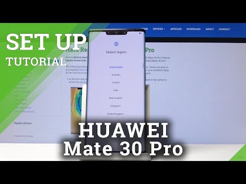 How to Set Up HUAWEI Mate 30 Pro