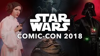 Star Wars at the Sideshow Booth - SDCC 2018