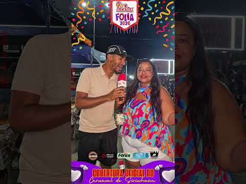 Entrevista com Marinete e Junior, o casal em barra de Sirinhaém-PE Carnaval 2026