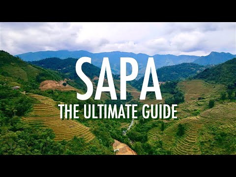 SAPA, VIETNAM 4K - ULTIMATE Travel Guide with TREKKING in the RICE FIELDS and sleeping at a HOMESTAY