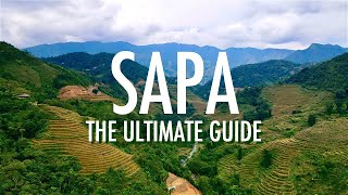 SAPA, VIETNAM 4K - ULTIMATE Travel Guide to TREKKING in RICE FIELDS &amp; Homestay