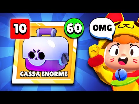 IMPOSSIBILE... 10 SKIP LUMINOSI in 60 CASSE! - Brawl Stars