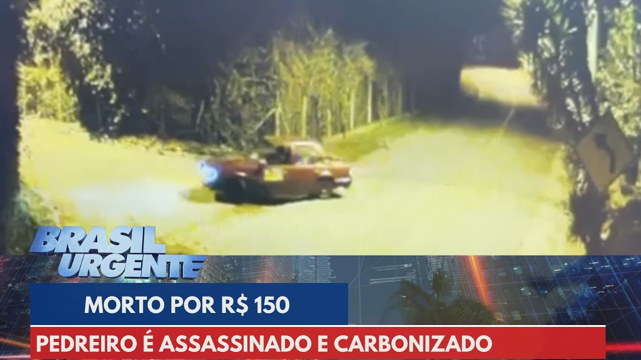 Ajudante de pedreiro é morto e carbonizado por dívida de R$ 150 | Brasil Urgente