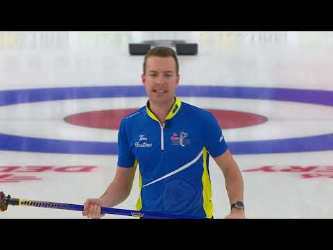 #AGITopShots​​​ - 2021 Tim Hortons Brier - March 12 - AB (Team Bottcher) Angle-raise takeout for win