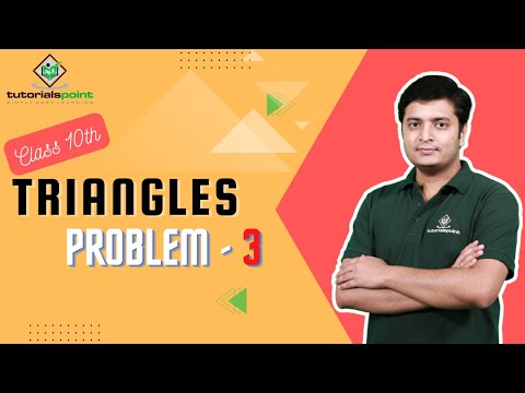 Class 10th Triangles Problem 3