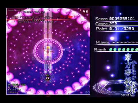 Touhou: Concealed the Conclusion - Stage 4 (Marisa D / Normal / Perfect Run)
