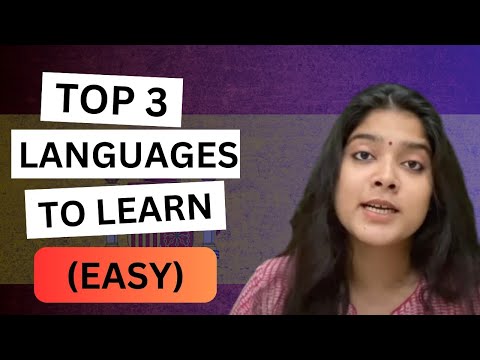 Top 3 Easy Languages to Learn | for beginners