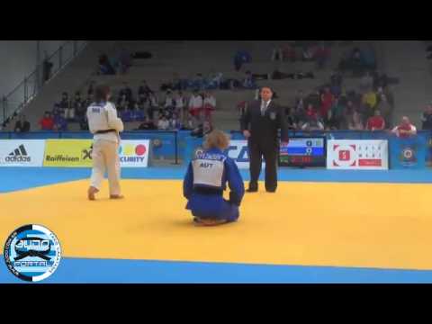 European Judo Open Women Oberwart 2013 Semifinal -57kg ROGIC Jovana (SRB) - FILZMOSER Sabrina (AUT)